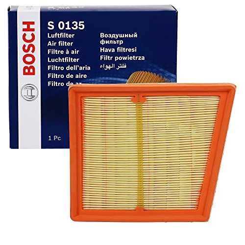 Offerta a tempo: Bosch Filtro Aria per Auto S0135 - Trattiene le particelle solide all'esterno della presa d'aria - Resistente all'umidità ed altamente resistente alla trazione - 11% da 17.90 € a 15.87 €