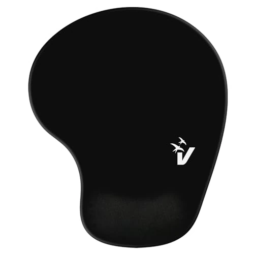 Vultech MP-02 N – Mouse (Picture Mouse Pad, Gel, Microfibre, Rubber Feet, Black)