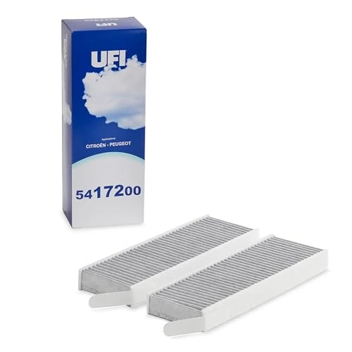 Offre limitée : UFI Filters, Filtre à Carburant à Charbon Actif 54.172.00, Filtre d'Habitacle de Remplacement, Applicable sur Différents Modèles tels que Citroën, DS Automobiles, Opel, Peugeot, Toyora et Vauxhall de 23.90 EUR à 23.90 EUR (remise 0%)