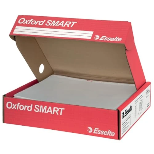 Limited-time offer: Esselte Oxford Smart, 6 Packs of 50 Deluxe Envelopes, Protocol Format, Anti-Reflective, with Multipurpose Box, Suitable for Home and Office, 391098600 from 31.20 GBP to 31.20 GBP (save 0%)
