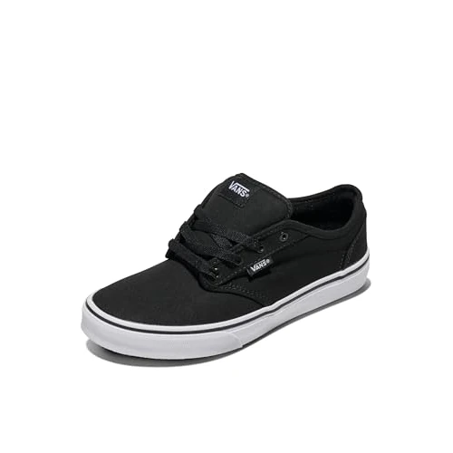 Offre limitée : Vans Atwood Sneaker Mixte Enfant, Canvas Black White, 36.5 EU de 43.28 € à 43.28 € (0.00% de remise)