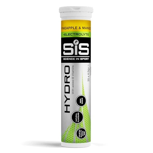 Offre limitée : Science in Sport Hydro Électrolytes Hydratation sans Sucre - 20 Tablettes Ananas Mango - Vegan & sans Gluten, avec Sodium, Calcium, Potassium & Magnésium pour un Équilibre Électrolytique de 8.49 EUR à 8.49 EUR (remise 0%)