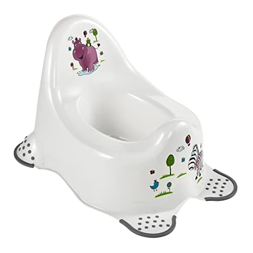 Offerta a tempo: keeeper Vasino "Ippopotamo", Da 18 Mesi a 3 Anni circa, Funzione Antiscivolo, Adam, Bianco - 0.00% da 11.99 € a 11.99 €