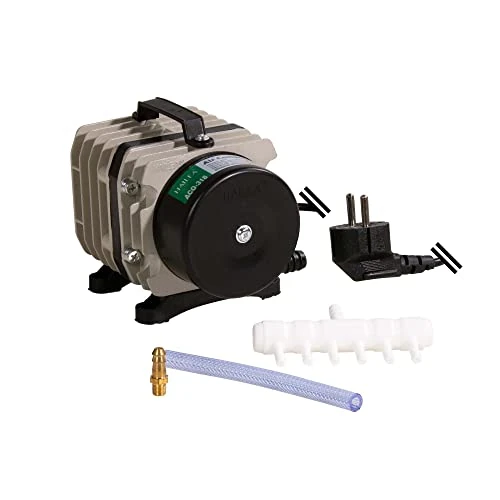Oferta limitada: Hailea Bomba de aire/compresor de pistón Hailea ACO 318, 60 l/min, 18,2x9,5x11,6 cm, gris de 49.70 € a 44.94 € (ahorro 10%)