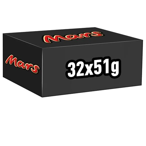 Begrenztes Angebot: Mars Schokoriegel, mit Karamell, Nougat und Vollmilchschokolade, 32 Packungen x 51g von 19.99 EUR auf 19.99 EUR (Rabatt 0%)