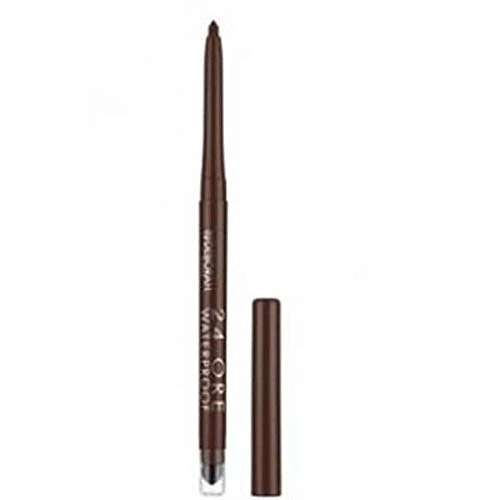 Deborah Milano - Matita Occhi 24 Ore Automatica Waterproof, 02 Brown, a Lunga Durata, Alta Precisione e Ultra-pigmentata, Dona uno Sguardo Intenso e Definito, 0.5 gr