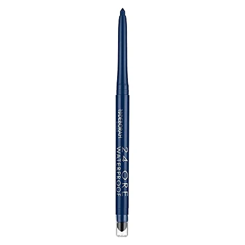 Offerta a tempo: Deborah Milano - Matita Occhi 24 Ore Automatica Waterproof, 04 Blue, a Lunga Durata, Alta Precisione e Ultra-pigmentata, Dona uno Sguardo Intenso e Definito, 0.5 gr - 48% da 10.65 € a 5.50 €