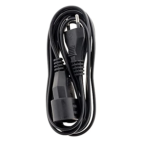 HO3VVH2F Extension Cable 2 x 0.75 6A 3 m Black