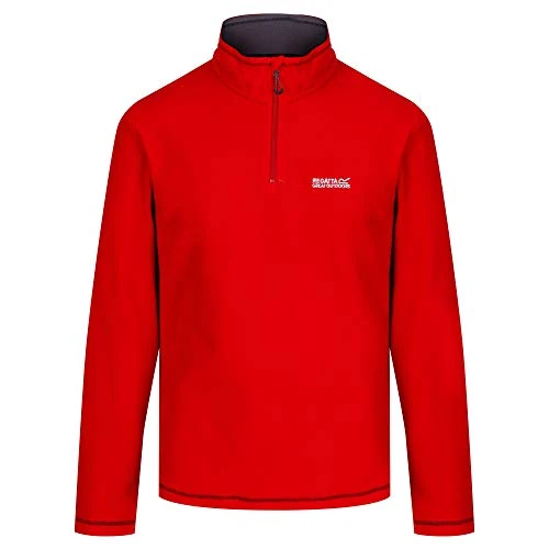 Offerta a tempo: Regatta Micro Zip Neck - X-Large Lana - Rosso Classico - 0.00% da 12.99 € a 12.99 €