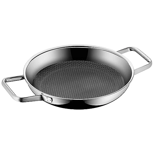 Zeitlich begrenztes Angebot: WMF Profi Resist Brat-/ Servierpfanne 24 cm Induktion, Mehrschichtmaterial beschichtet, Wabenstruktur, Edelstahlgriff, backofenfest von 58.99 € auf 57.49 € (3% Rabatt)