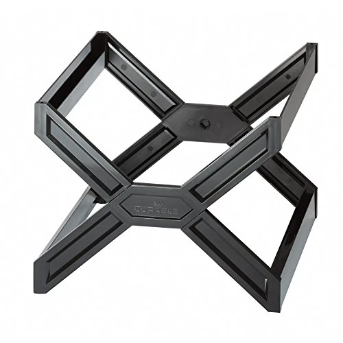 Offerta a tempo: Durable 261101 Carry Plus Supporto per Cartelle Sospese, 30 Cartelle Sospese F.to A4, Impilabile e Pieghevole, Nero - 44% da 25.69 € a 14.43 €