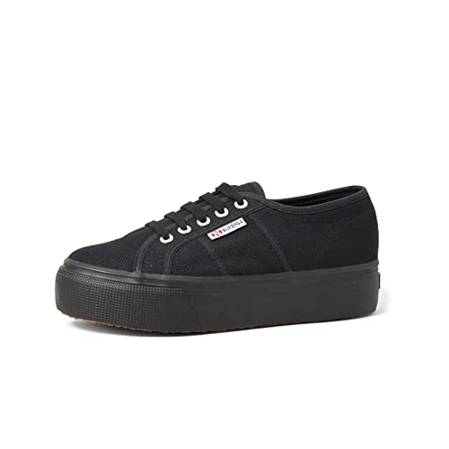 Offre limitée : Superga Femme 2790acotw Linea Up And Down Scarpe Women, Full Black, 39 EU de 59.99 EUR à 45.59 EUR (remise 24%)