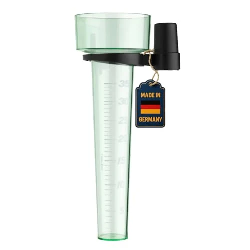 Offerta a tempo: TFA Dostmann pluviometro analogico, 47.1013, Resistente alle intemperie, per Il Giardino, Misura Le precipitazioni, Verde - 0.00% da 9.14 € a 9.14 €