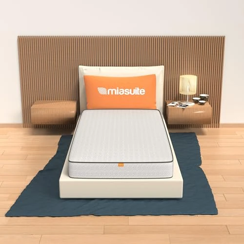 Oferta limitada: Miasuite PrimaveraH18 Colchón 90 x 190 x 18 cm, Firmeza Media-Alta - Antiácaros, Antibacterias e Hipoalergénico de 83.63 € a 83.63 € (ahorro 0.00%)
