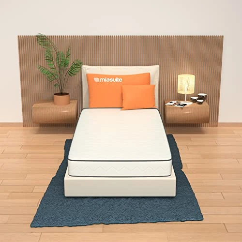 Offerta a tempo: MiaSuite Materasso Memory Singolo 85x195, Alto 18 cm - 100% Made in Italy - Anallergico, Antibatterico, Antiacaro - Ortopedico, Dispositivo Medico | Primavera H18 - 15% da 89.95 € a 76.46 €