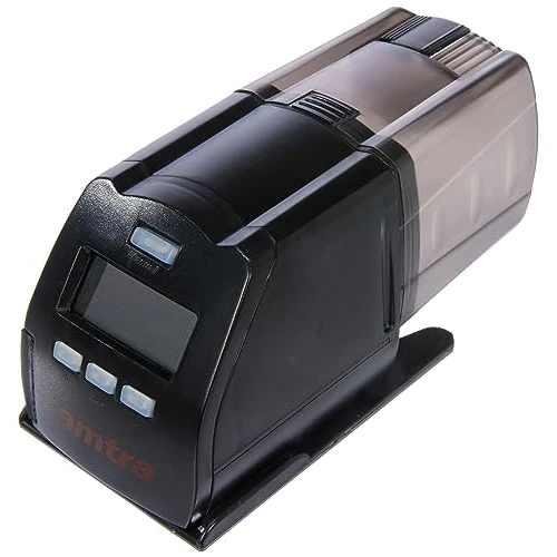 Limited-time offer: Amtra Autofood 24Deluxe - Automatic Aquarium Feeder For Fish Food With Programmable Digital Timer - Add It To Your Aquarium Accessories (Black Color, AA Batteries Included) from 31.20 GBP to 31.20 GBP (save 0%)