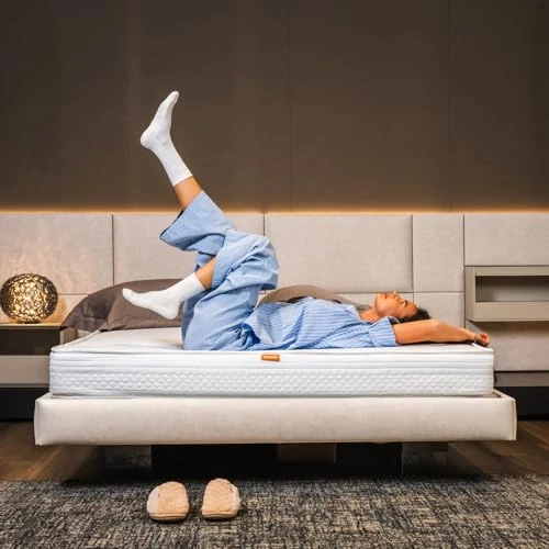 Offerta a tempo: MiaSuite Materasso Memory Matrimoniale 170x200, Alto 20 cm - 100% Made in Italy - Anallergico, Antibatterico, Antiacaro - Ortopedico, Dispositivo Medico | Primavera H20 - 19% da 175.00 € a 141.08 €