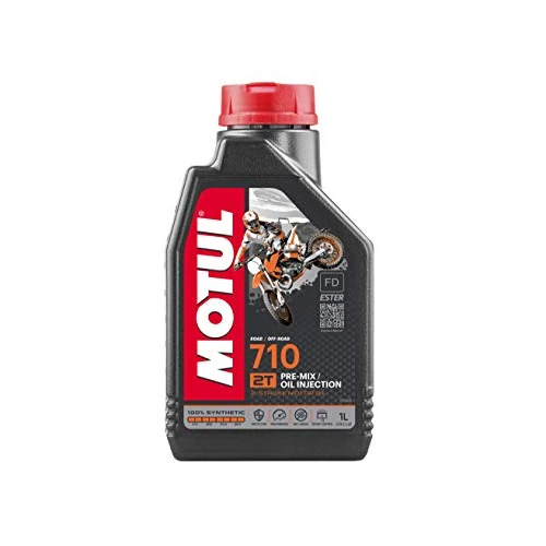 期間限定オファー: MOTUL 710 2T 100%化学合成オイル(並行輸入品)1L 通常価格 16.20 JPY セール価格 16.20 JPY (割引 0%)