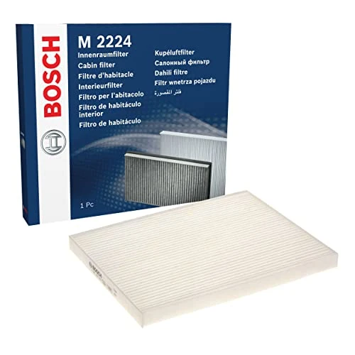 Offre limitée : Bosch M2224 Filtre d’Habitacle Standard, Filtre de Remplacement - Contre le Pollen et la Poussière pour un air plus Propre à l'Intérieur du Véhicule de 18.40 € à 15.89 € (14% de remise)