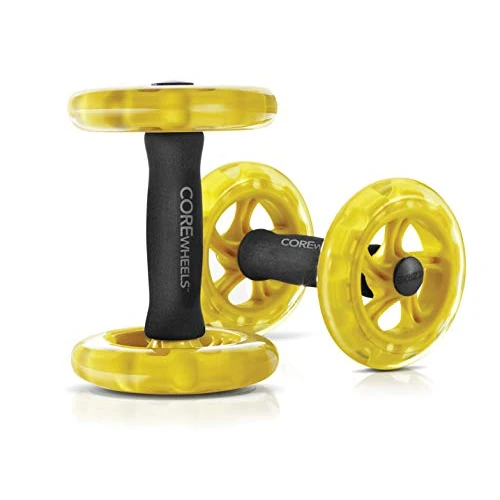 Offerta a tempo: SKLZ Wheels, Strumento per Allenare Il Core Unisex Adulto, Giallo, Taglia unica - 9% da 42.99 € a 39.08 €