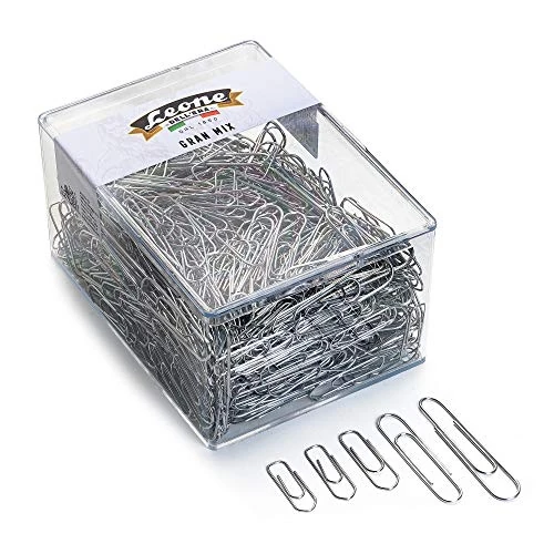 Leone Dell'Era FZ500GMIX Mixed Box van 500 paperclips