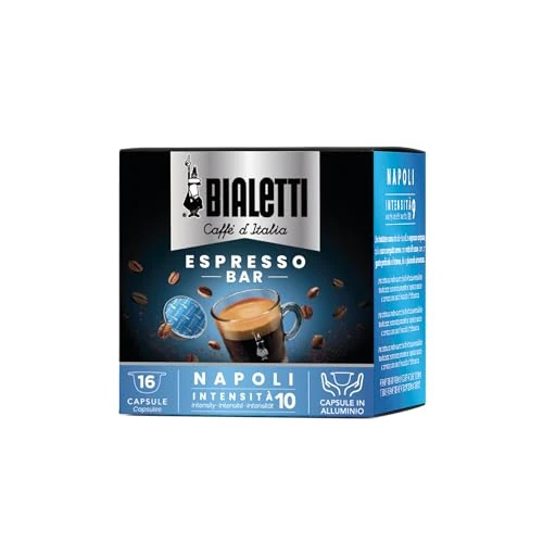 Offre limitée : BIALETTI – Café Napoli - 16 Capsules Mokespresso « I Caffè d’Italia » - Café Intense – Arôme Cacao Amer de 7.99 € à 7.50 € (6% de remise)