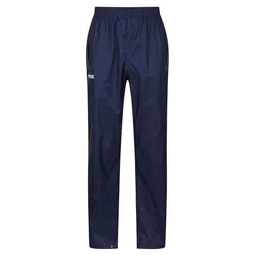 Regatta Pack It, Pantalón Impermeable para Hombre, Azul (Marino), 42-44 EU