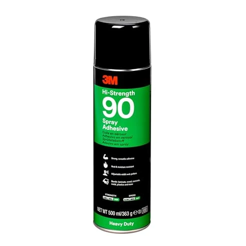 Offerta a tempo: 3M Adesivo Spray 90 Colla Spray Extra Forte ad Asciugatura Rapida, Permanente, 500 ml, 1 Pezzo - 0.00% da 36.84 € a 36.84 €