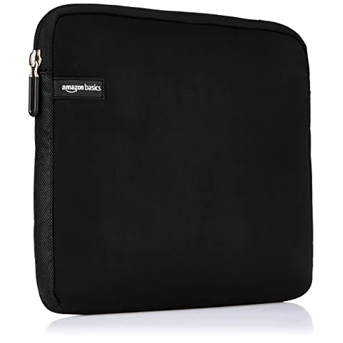 Tijdelijke aanbieding: Amazon Basics Laptophoes voor laptops van 29,5 cm (11,6 inch), Chromebook, MacBook Air, zwart van 10.03 € naar 8.72 € (13% korting)