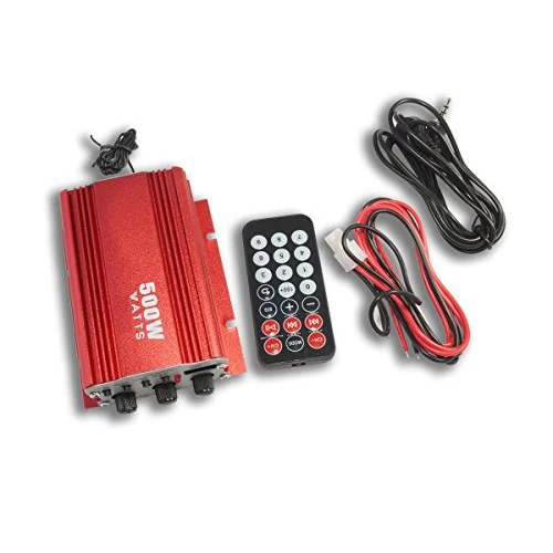 Offerta a tempo: Tempo di Saldi Amplificatore Stereo 500W A 2 Canali con Telecomando 12V Mp3 USB Audio Speaker - 35% da 30.90 € a 20.00 €