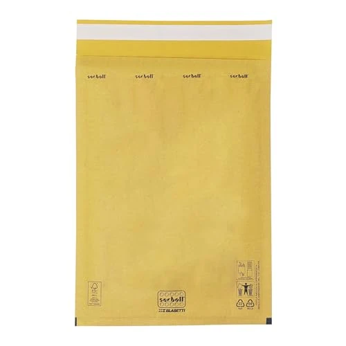 Offerta a tempo: BLASETTI - Buste Postali Imbottite SACBOLL J - Autosigillante 10 Pezzi da 32x50 cm. — 18% da 8,00 € a 6,58 €