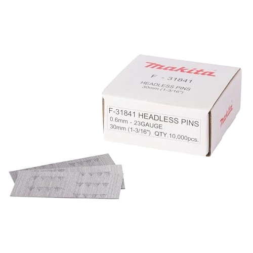 Limited-time offer: Makita F-31841 Galvanised Pin Nails from 21.00 £ to 21.00 £ (save 0.00%)