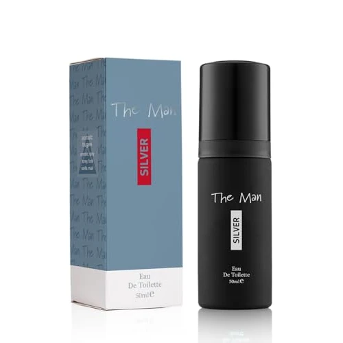 Offerta a tempo: Milton-Lloyd The Man Silver - Fragrance for Men - 50ml Eau de Toilette - 34% da 5.96 € a 3.95 €