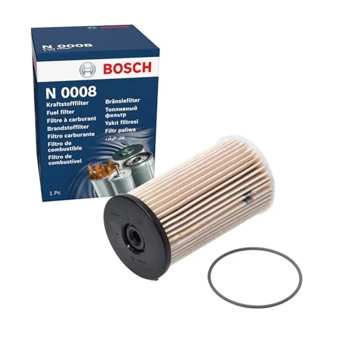 Oferta limitada: Bosch N0008 Filtro Diesel para Coche - Separa Partículas y Agua del Combustible, Protege el Sistema de Inyección de 14.96 € a 14.21 € (ahorro 5%)