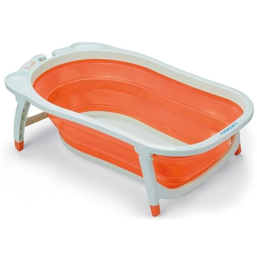 Oferta limitada: Foppapedretti, Soffietto, bañera para bebé, para niños desde el nacimiento hasta 15 kg, 23 x 46 x 81 cm, 2 kg, naranja de 75.00 EUR a 75.00 EUR (ahorro 0%)