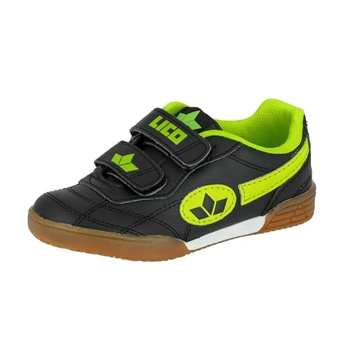 Offerta a tempo: Lico Bernie V, Scarpe Sportive Indoor Unisex-Bambini e Ragazzi, Blu (Schwarz/Lemon), 37 EU - 0.00% da 28.01 € a 28.01 €