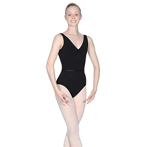 Capezio Ca1Ev 126 Tank Body W/Pinch Front Class Collection - Nero, L