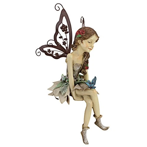 Limited-time offer: Design Toscano HF326063 Fannie the Garden Fairy Sitting Statue, 30.5 cm, Polyresin, Full Color from 30.05 GBP to 30.05 GBP (save 0%)