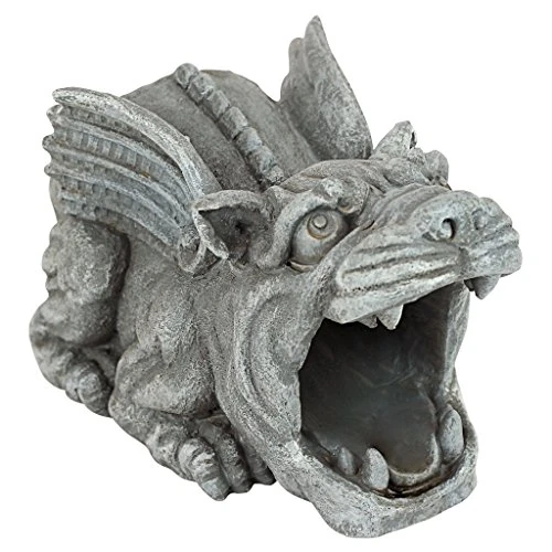 Offerta a tempo: Design Toscano Roland il Gargoyle Guardiano della grondaia Statua Estensione per grondaia, poliresina, a colori, 25,5 cm - 59% da 34.95 € a 14.41 €