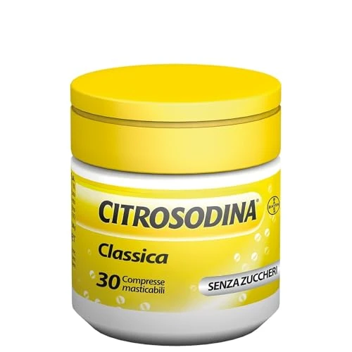 Offerta a tempo: Citrosodina Masticabile Effervescente Digestivo per Digestione Difficile con Acido — 31% da 7,90 € a 5,46 €