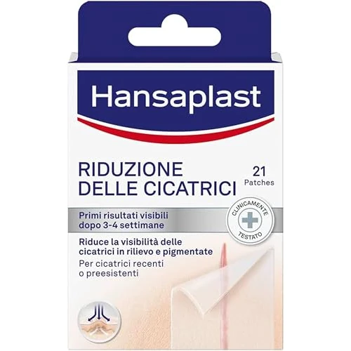 Oferta limitada: Hansaplast Reductor de cicatrices, apósito transparente, ayuda a que las cicatrices sean más planas, suaves y ligeras, apósitos adhesivos, 12 x 21 ud (3,8 cm x 6,8 cm) de 20.86 EUR a 17.43 EUR (ahorro 16%)