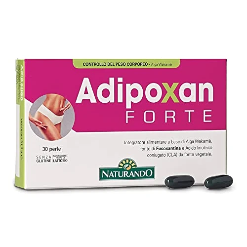 Offerta a tempo: Naturando Adipoxan Forte - integratore alimentare Trattamento pancia e fianchi - 30 capsule - 45% da 34.00 € a 18.65 €
