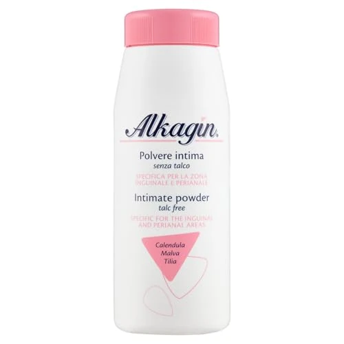Offerta a tempo: Alkagin Polvere Intima assorbente a base di Calendula, Malva e Tilia, Assorbe il sudore e l'umidità, Previene le Irritazioni, Senza talco, Formato 100g - 45% da 11.70 € a 6.40 €