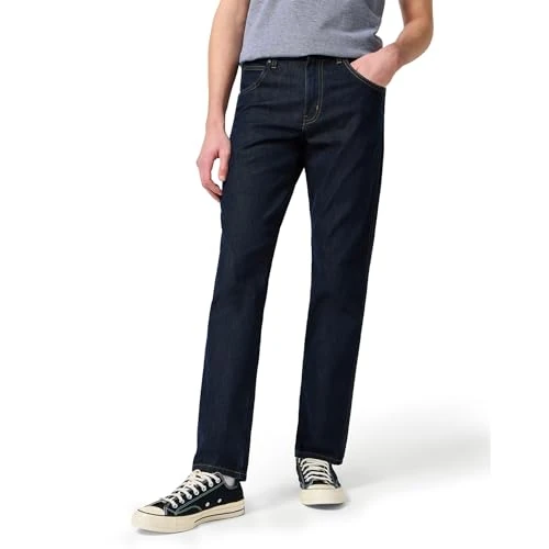 Offerta a tempo: Wrangler Durables Regular Fit, Jeans Uomo, Blu (Rinsewash), 34W / 34L - 0.00% da 58.96 € a 58.96 €