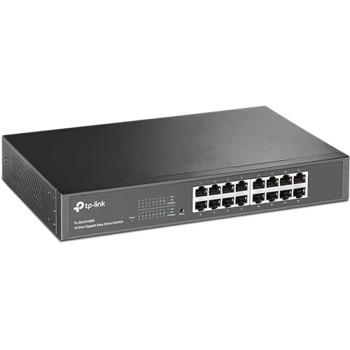 Offre limitée : TP-Link 16-Port Desktop Gigabit Easy-Smart Ethernet Switch, Steel Case, 13-inch Rack-Mount(TL-SG1016DE) de 79.26 EUR à 79.26 EUR (remise 0%)