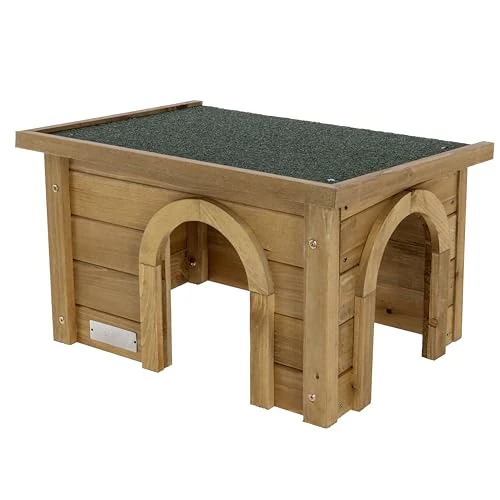 Offerta a tempo: Kerbl Casetta per roditori (Casetta in abete rosso, con tetto in bitume resistente alle intemperie) — 16% da 39,99 € a 33,59 €