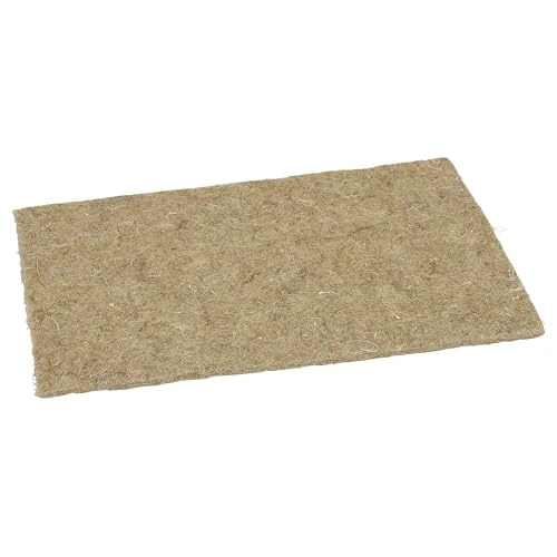 Offerta a tempo: Kerbl Pet Tappeto per roditori, rivestimento per gabbia, tappetino per gabbia, 25x40x1 cm, canapa, roditori, commestibile, traspirante, compostabile, prodotto in Germania - 0.00% da 6.23 € a 6.23 €