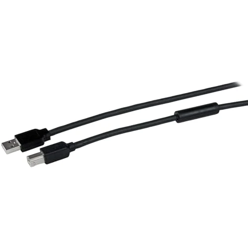 Offre limitée : StarTech Câble USB 2.0 Active 15m - USB-A vers B, M/M, Noir (USB2HAB50AC) de 49.19 € à 40.98 € (17% de remise)