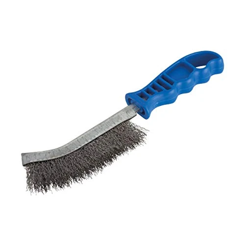 Offerta a tempo: Spazzola manuale in filo d'acciaio wolfcraft - 2715000 - Per rimuovere la ruggine e pulire - per metallo, lamiera, legno, pietra - 44% da 11.37 € a 6.41 €
