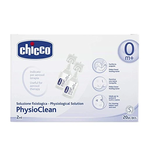 Chicco Physio Clean - Physiologisches Serum, 2 ml, 20 Stück
